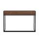preview thumbnail 9 of 14, Martha Stewart Slim Modern Home Office Desk with 3 Drawers and Metal Frame