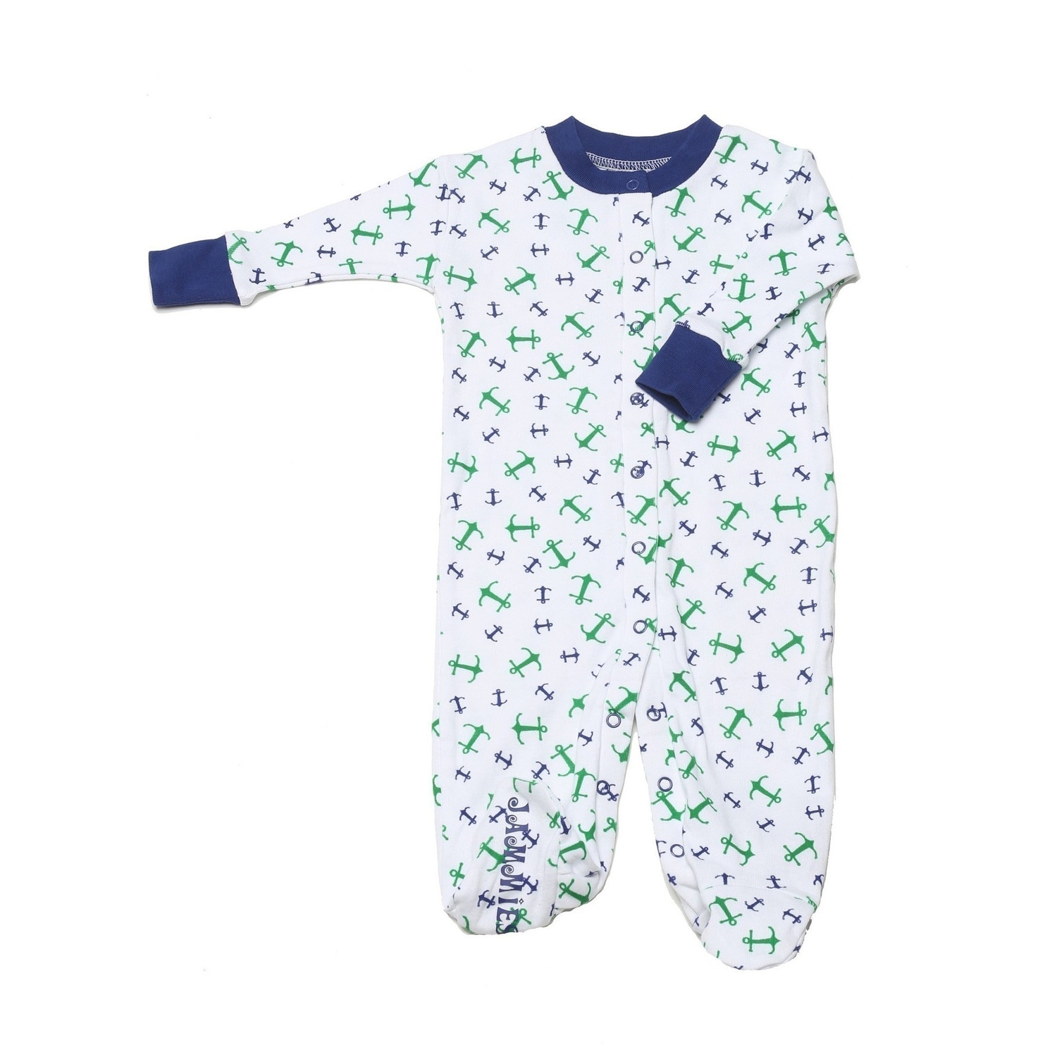 New Jammies Little Girls Holiday Organic Cotton Footie Pajamas