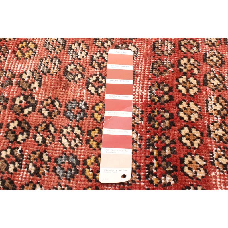 ECARPETGALLERY Hand-knotted Antalya Vintage Red Wool Rug - 4'7 x 5'11