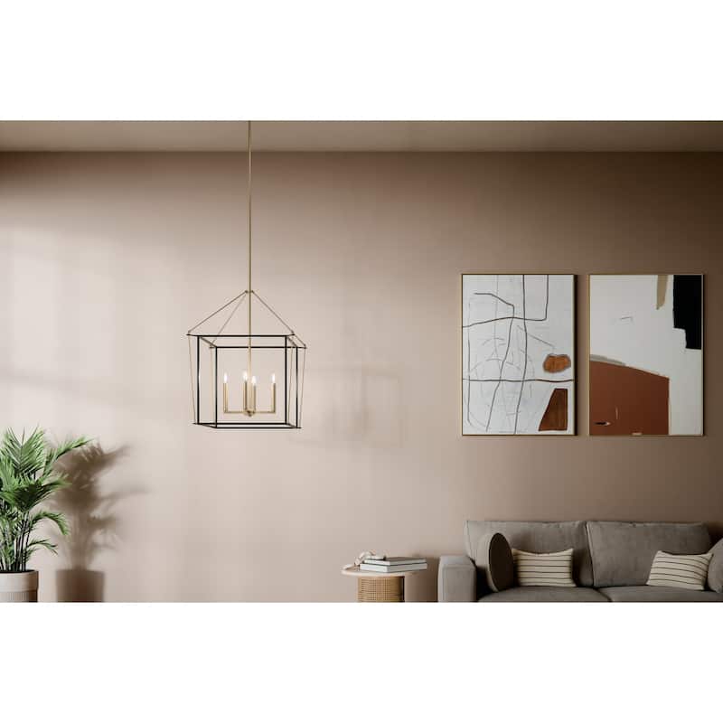 Kichler 52627 Eisley 4 Light 23" Wide Taper Candle Pendant