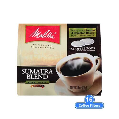 Melitta 75452 Sumatra Blend Soft Coffee Pods W Dark Roast Profile Overstock 18801537