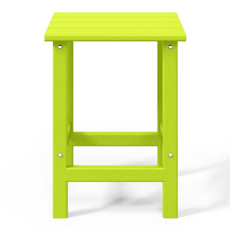 Laguna Hdpe All Weather Outdoor Patio Rocking Chairs With Side Table (3-Piece Set)