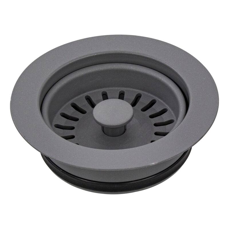 Transolid 4110 3.5-in Plastic Strainer - 4.5" x 3.31" x 1.62 - Grey