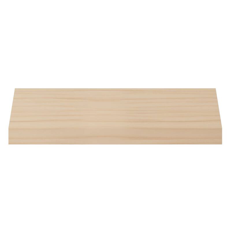 WM52: 2-1/4-in H x 1-2/3-in P x 2-3/4-in F x 96-in L Americraft Solid Hardwood Stain Grade Crown Moulding