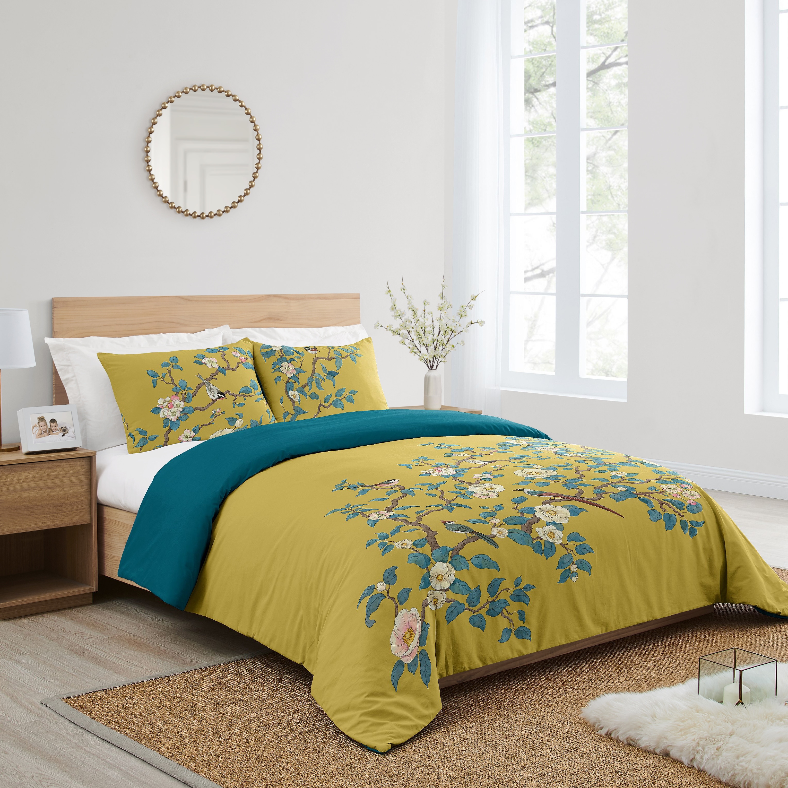 Sweet Jojo Designs Twill Floral Duvet Cover Set Wayfair Bedding Sets