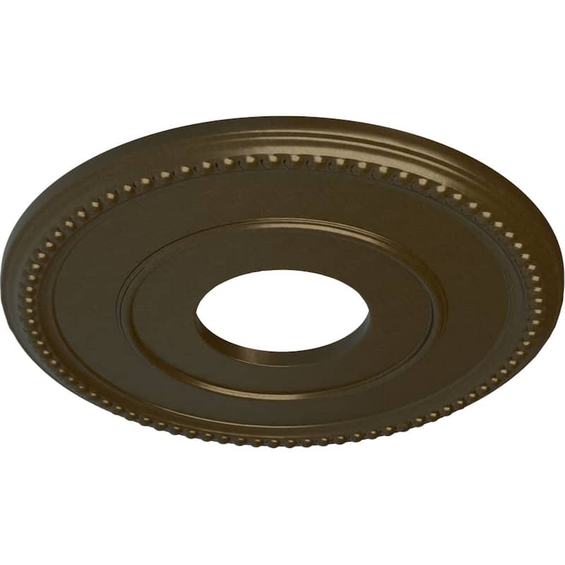12 1/2"OD x 3 7/8"ID x 3/4"P Bradford Ceiling Medallion