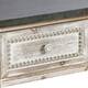 Farmhouse Distressed Wood and Metal 3-Drawer Console Table
