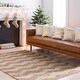 preview thumbnail 9 of 39, Hand-Woven Madeline Natural Jute Chevron Rug - 2' x 3'