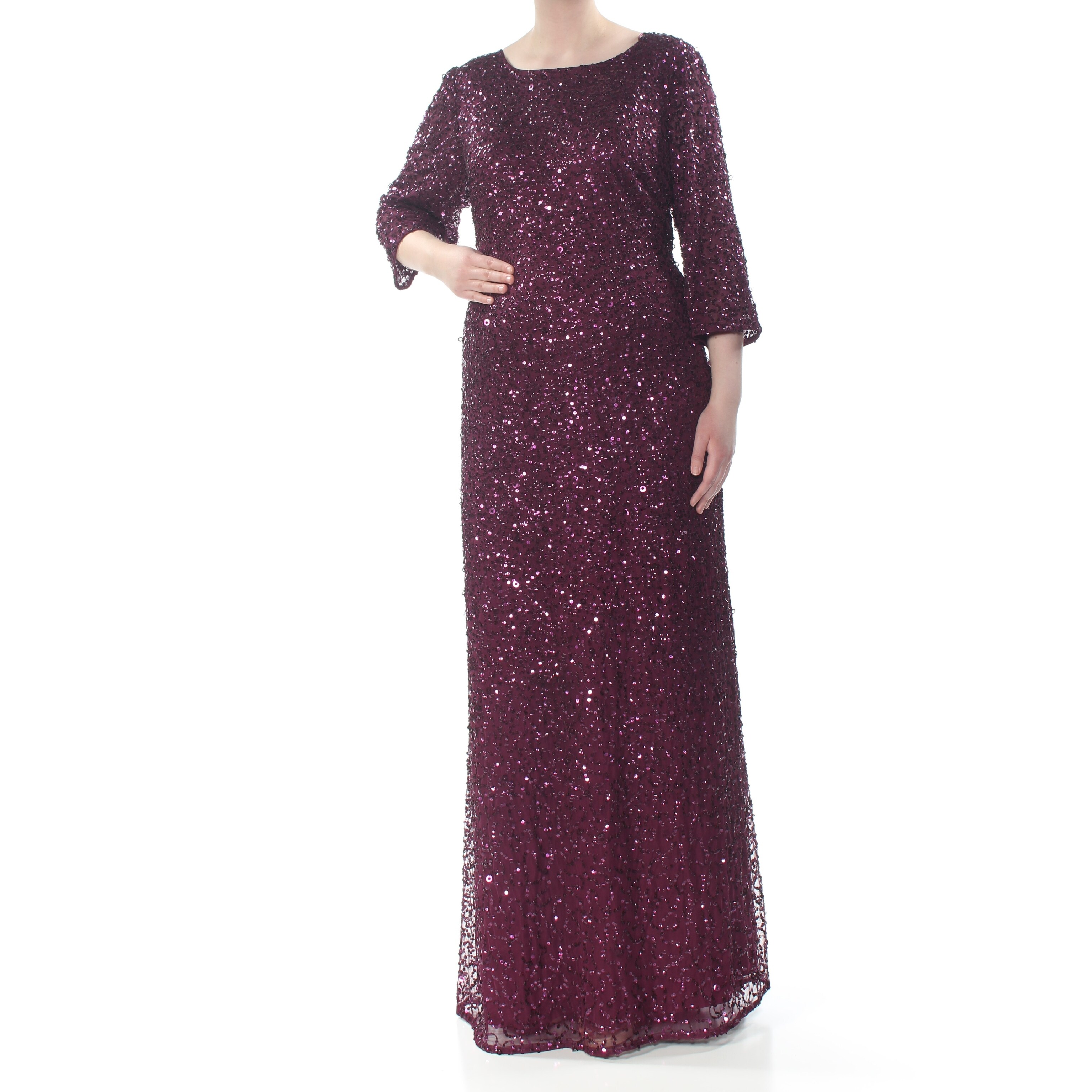 adrianna papell maroon dress