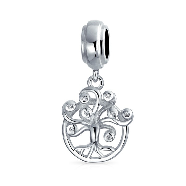 Family Dreamer Wishing Tree Of Life Dangle Bead Charm Sterling Silver. Opens flyout.
