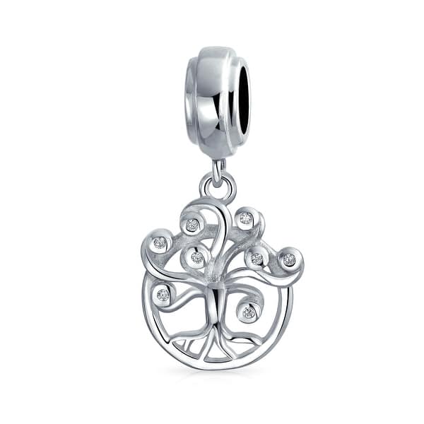 Sterling Silver Family of 5 Bead Charm 