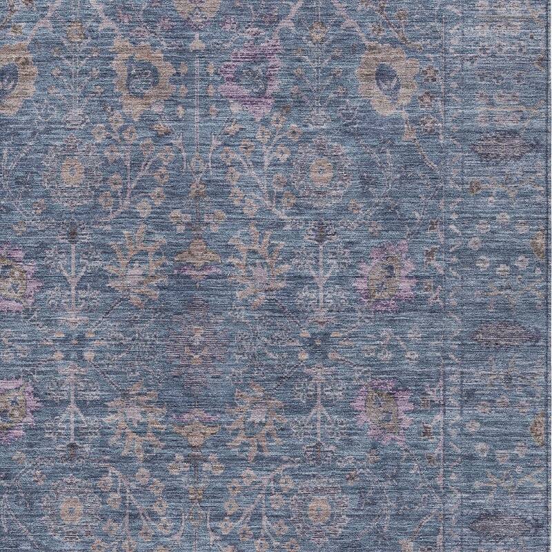 HomeRoots Oriental Traditional Rectangle Outdoor Rug