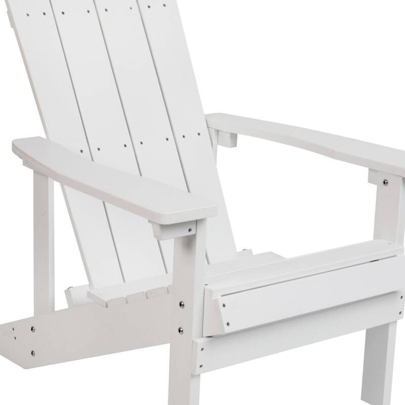 All-weather Poly Resin Wood Outdoor Adirondack Chair (Set of 4)