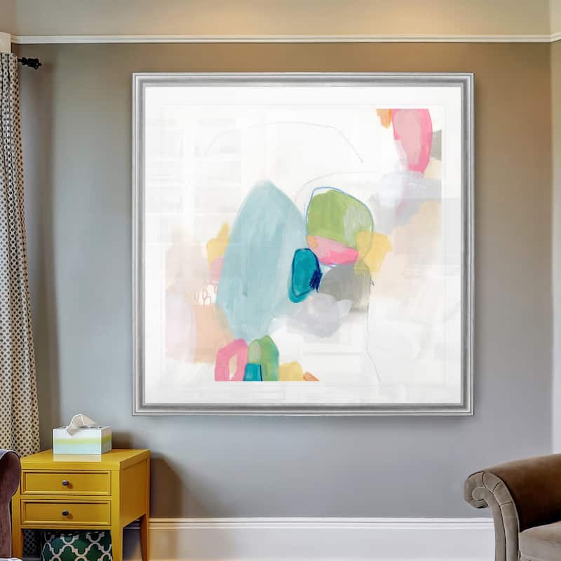 Candy Jacket II -Black Framed Print