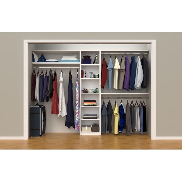 ClosetMaid SpaceCreations 44-115 in. Closet System - On Sale - Bed Bath &  Beyond - 17177178