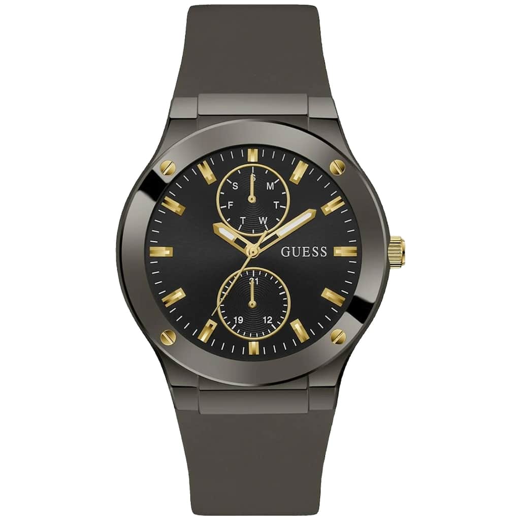 Guess Men's Jet Black Dial Watch - GW0491G1 - 6 (36)