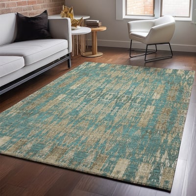 Premium Washable Super Soft Distressed Ombre Mayfield Rug