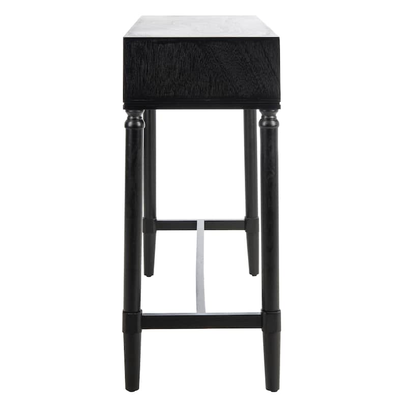 SAFAVIEH Barbra 2-Drawer Console Table - 35.5" W x 13" L x 29.5" H - 36Wx13Dx30H