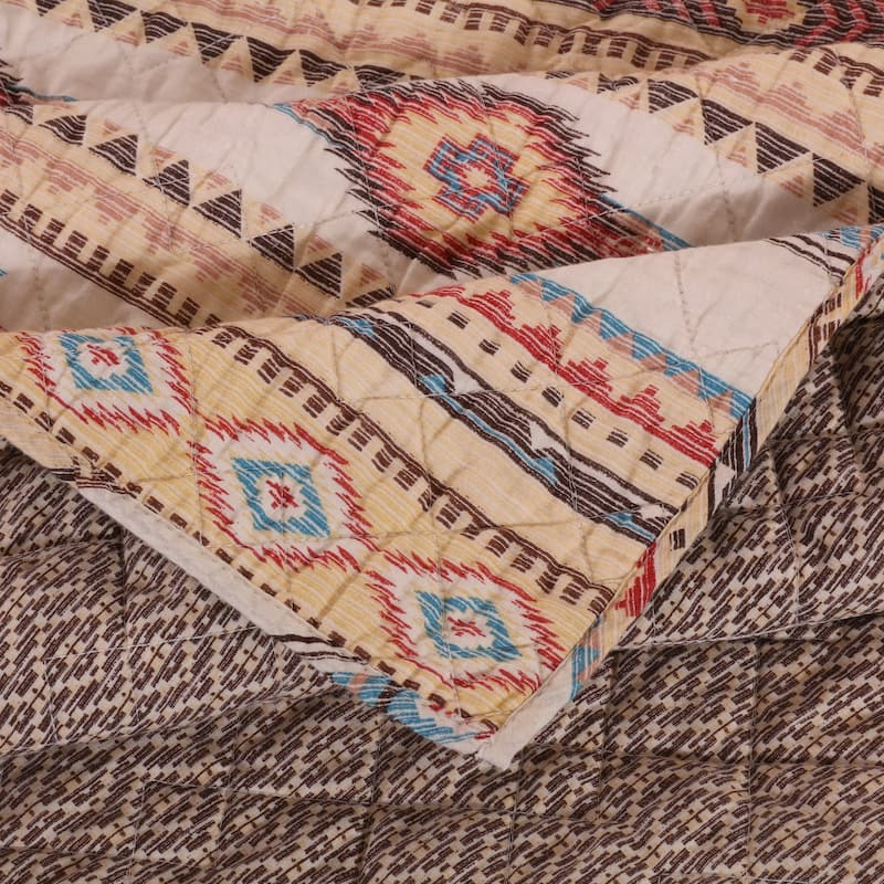 The Curated Nomad San Carlos Quilted Throw Blanket