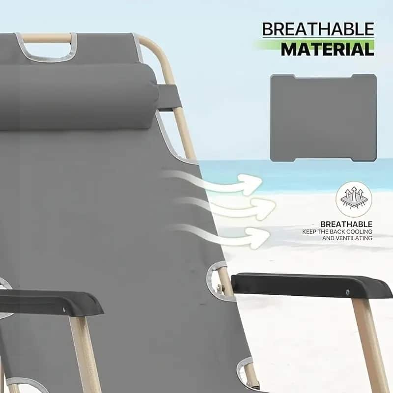 Premium Foldable Chaise Lounge
