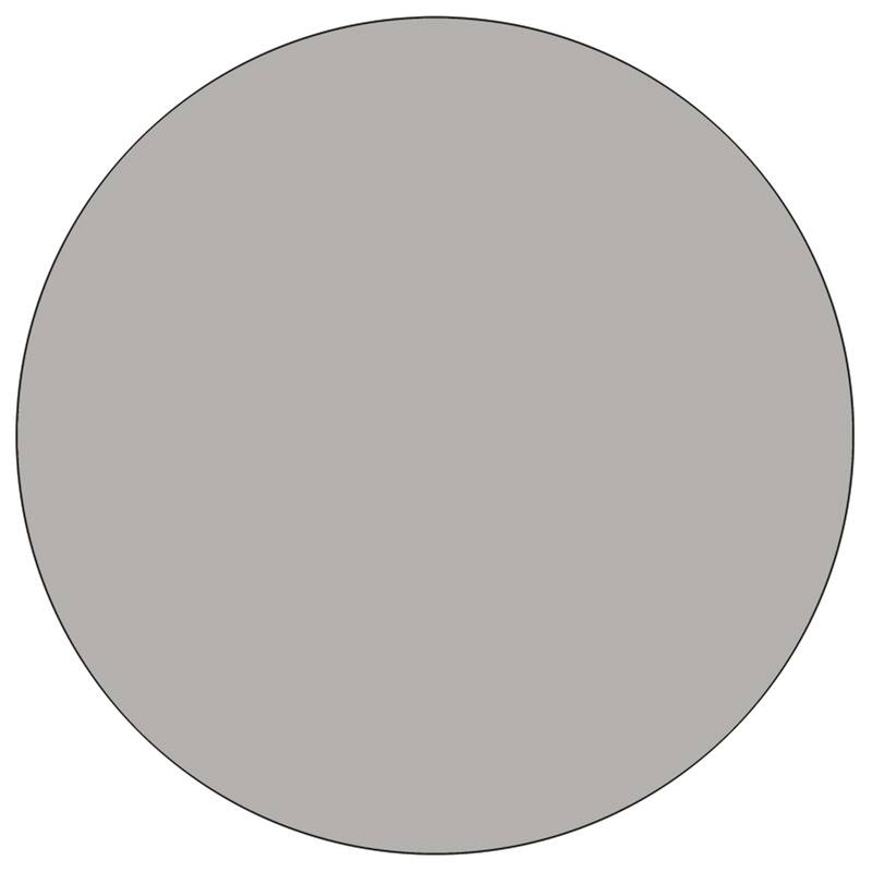 42" Round HP Laminate Activity Table - Height Adjustable Short Legs