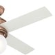 preview thumbnail 17 of 23, Hunter 44" Hepburn Ceiling Fan with LED Light Kit and Wall Control, Vintage, Transitional, Contemporary