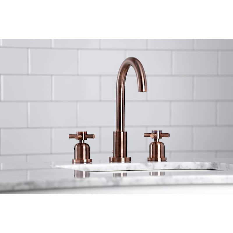 Kingston Brass Concord 1.2 GPM Deck Mounted Widespread Bathroom Faucet