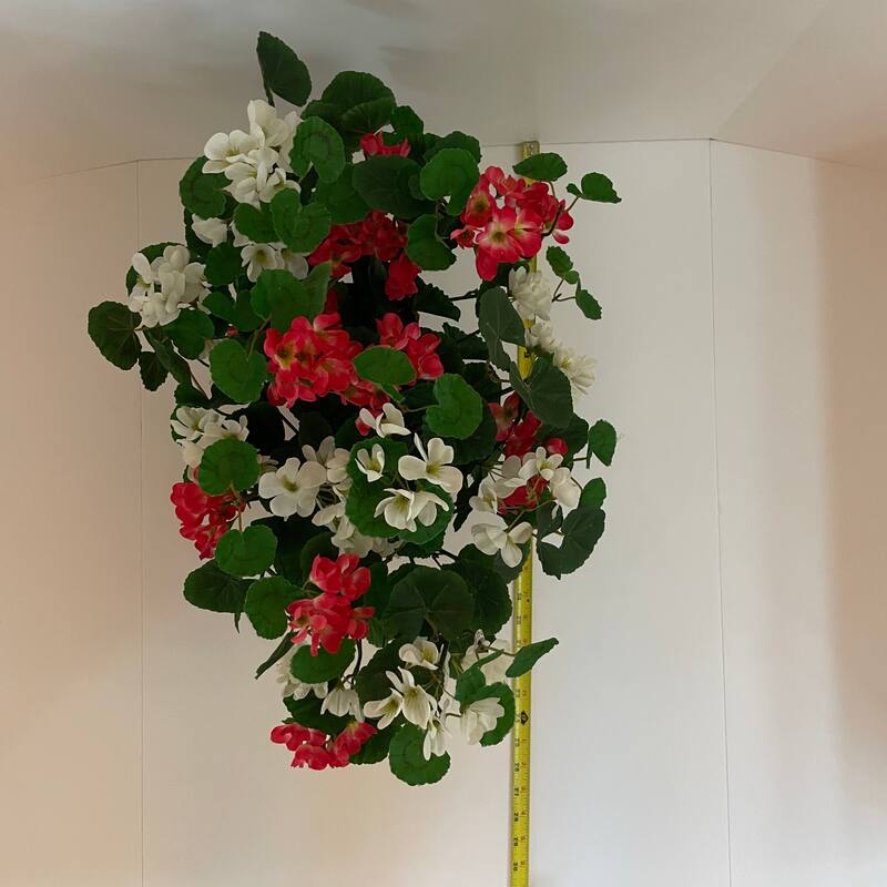Faux Floral Window Box Filler