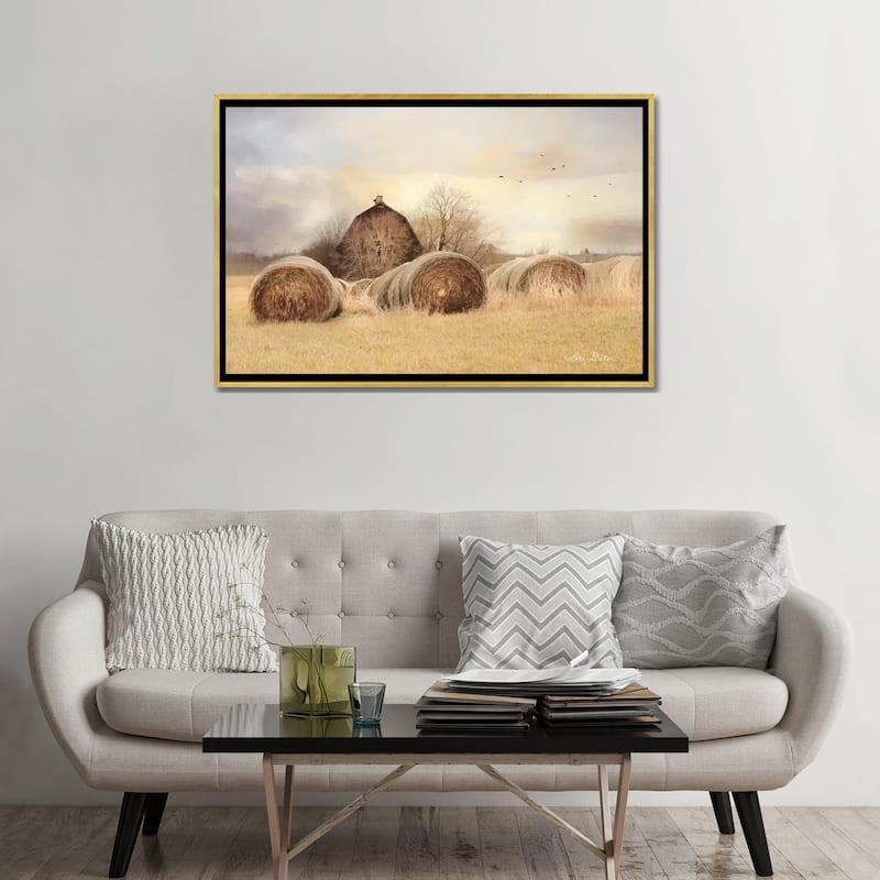 iCanvas "Thank a Farmer" by Lori Deiter Framed Canvas Print