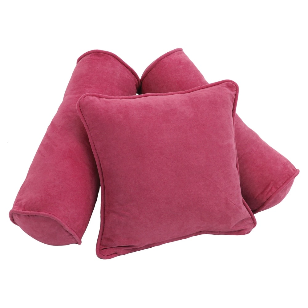 Blazing Needles Microsuede Pillow Package (Set of 3)