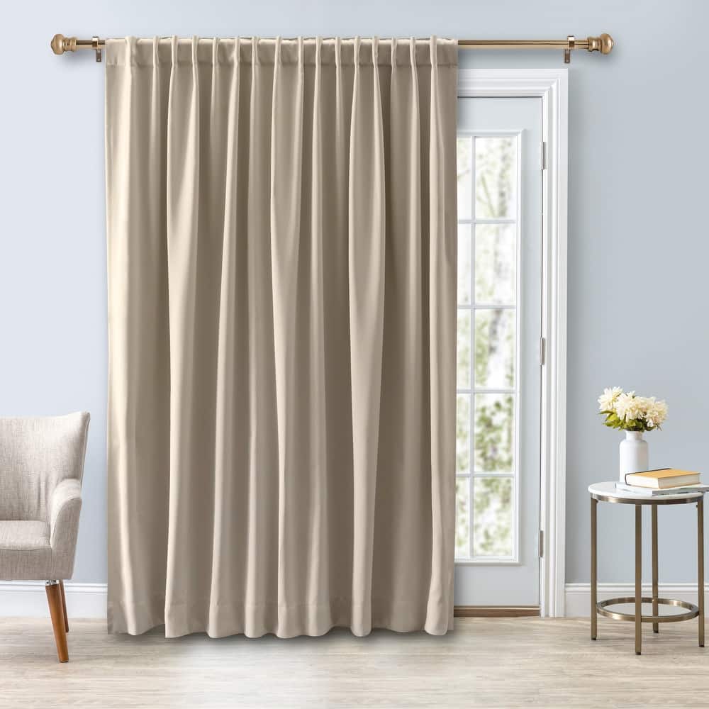 Gorgeous Ultimate BlackOut 2-Way Pocket Double Wide Curtain Panel
