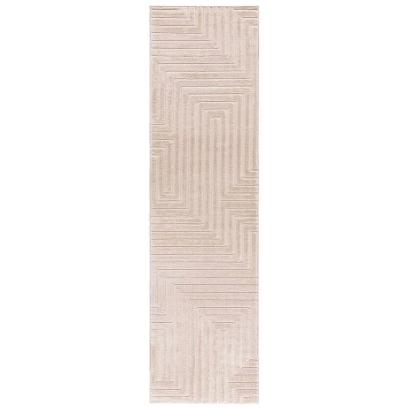 SAFAVIEH Selena Catrin Modern Contemporary Rug - 2'2" x 8' Runner - Beige