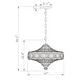 preview thumbnail 5 of 24, Rilo 4-light Antique Finish Carousel with Crystals Chandelier Ceiling Light