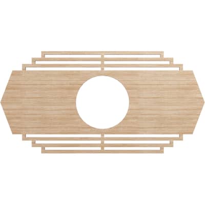 Chrysler Wood Fretwork Pierced Ceiling Medallion