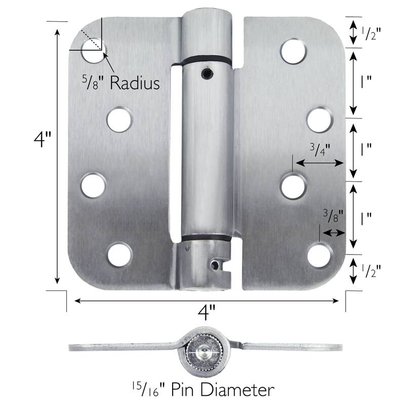 Self Closing Interior/Exterior Door Hinges