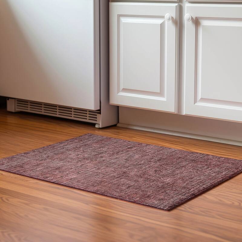 Premium Washable Super Soft Vintage Global Mayfield Rug - Paprika - 1' 8" x 2' 6" - Rectangle