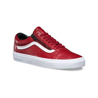 vans old skool zip red