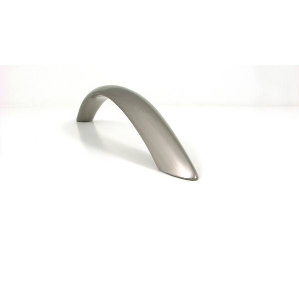 Shop Stone Mill Hardware Satin Nickel Odyssey Arched Cabinet