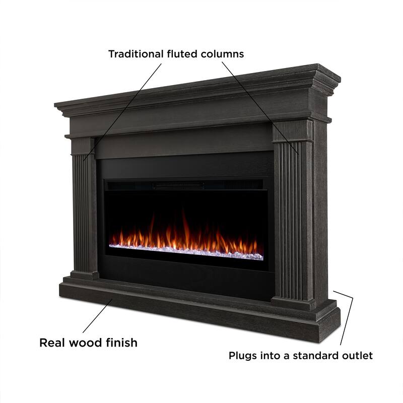 Beau 59" Smart Landscape Electric Fireplace by Real Flame