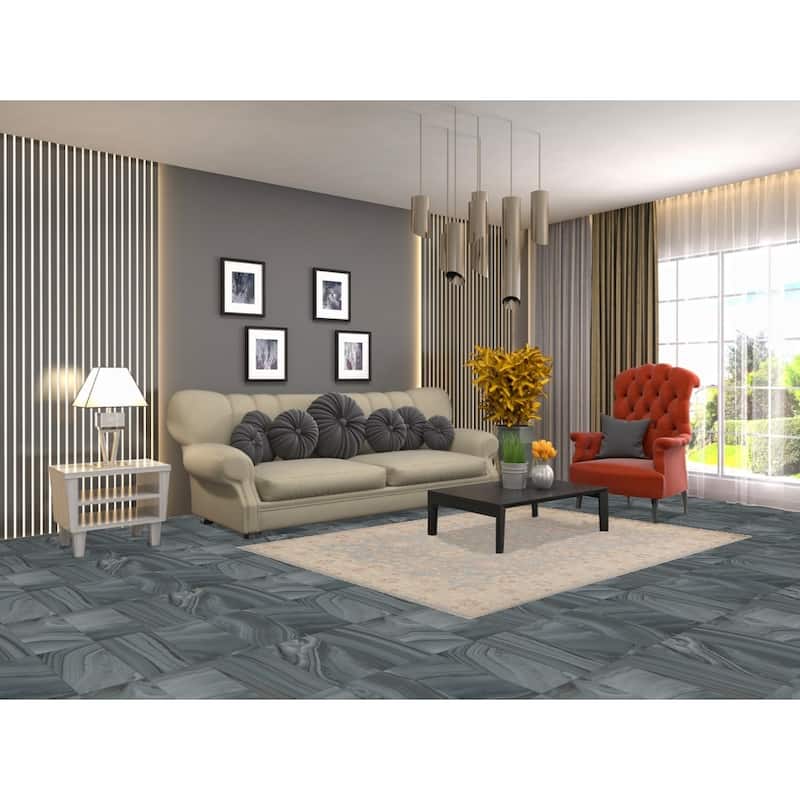 Vegetable Dye Traditional Ziegler Oriental Wool Area Rug Hand-knotted - 4'11" x 6'11"