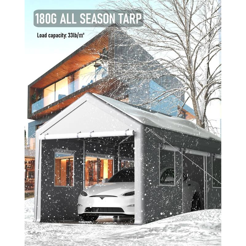 Carport 10'x20' 13'x20' Heavy Duty Portable Garage