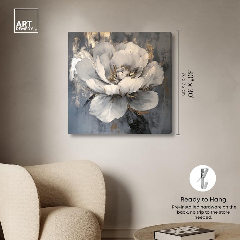 Ivory Incarnation II Canvas by Art Remedy, Gallery Wrapped