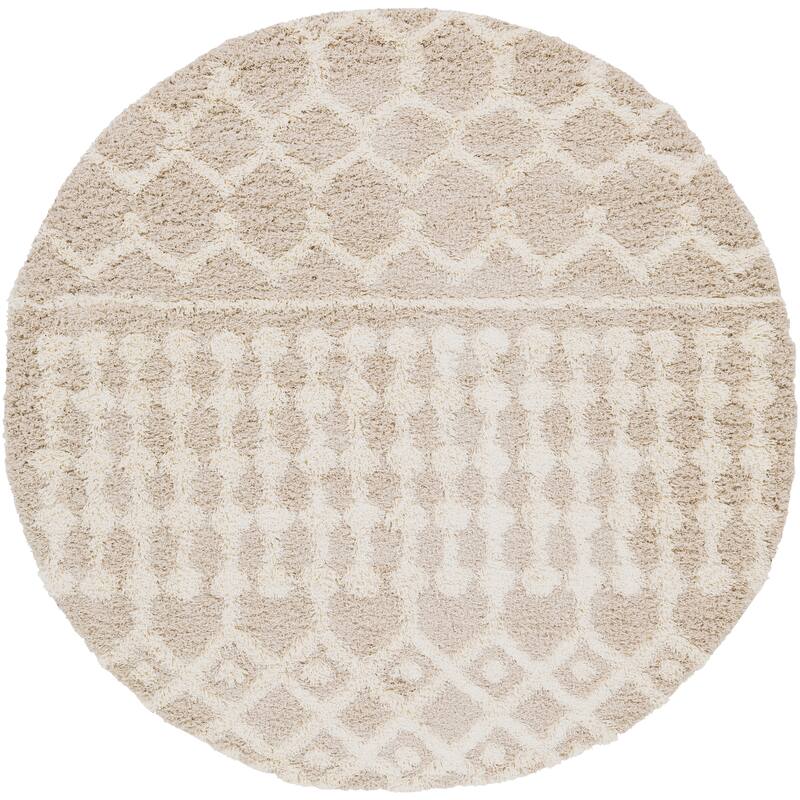 Artistic Weavers Newton Geometric Moroccan Trellis Shag Area Rug