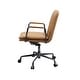 preview thumbnail 10 of 9, Leather Executive Office Chair, 360 Swivel Ergonomic Chair, Rolling Desk Chair with Adjustable Height and Wheels - N/A