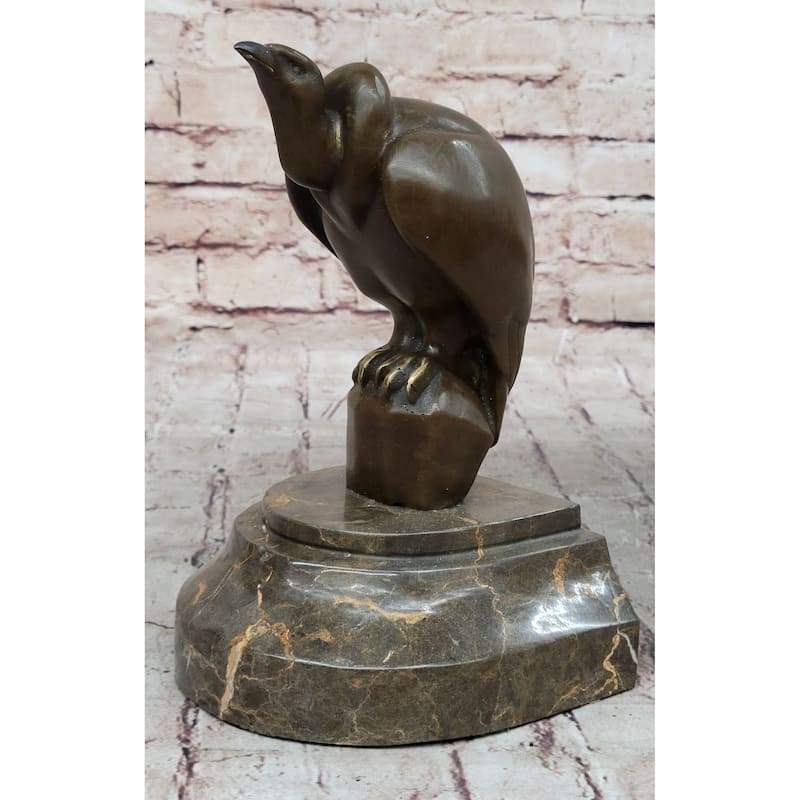 Hot Cast Bronze Abstract Modern Art Vulture Bird Sculpture Statue Figure