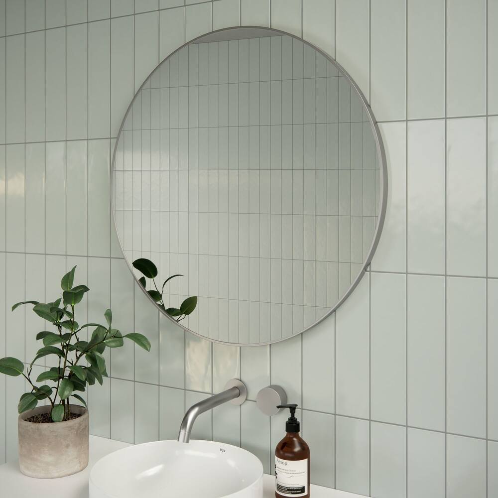 Glass Warehouse SF-R-28 Leia 28" Diameter Contemporary Circular Framed