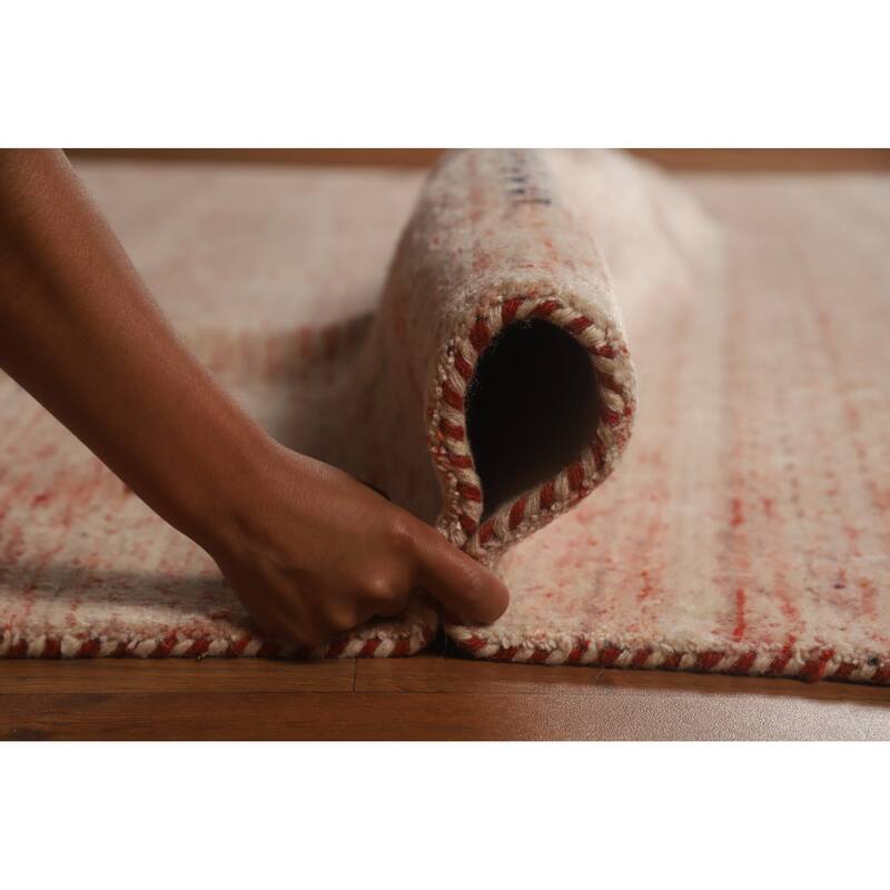 Hand Knotted Oriental 100% Wool Carpet Tribal Animal Pictorial Multi-Colored Gabbeh Area Rug - 11' 5'' X 8' 8''