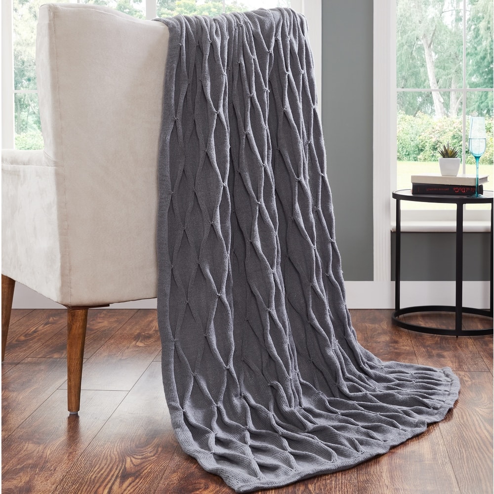 Modern Threads Samira 100-Percent Acrylic Throw 50 x 60