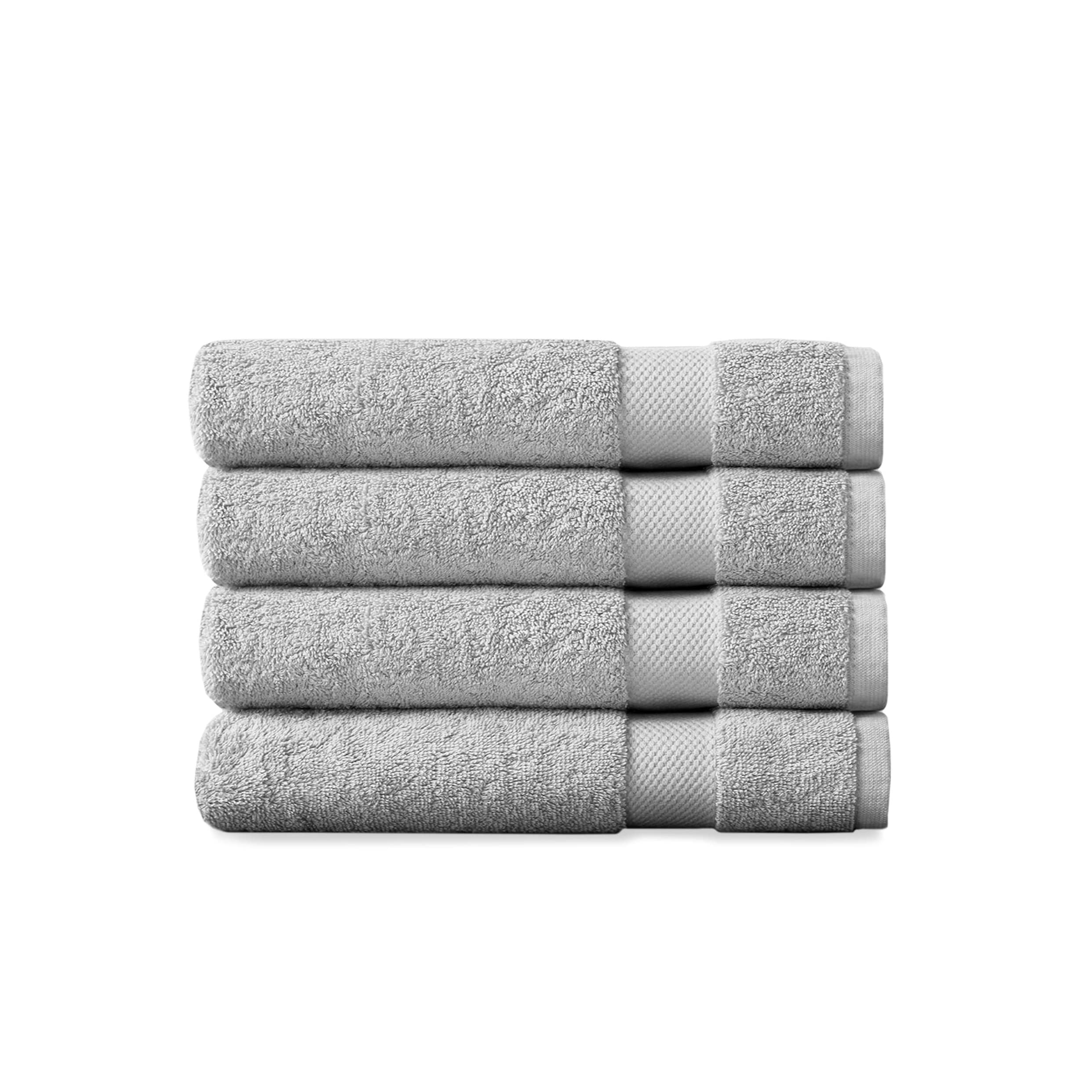 Ample Decor Bath Towel 30 x 54 inch Pack of 8 600 GSM 100% Cotton, Soft  Absorbent, Lightweight, Quick Drying, Machine Washable for Hotel, Gym,  Kitchen