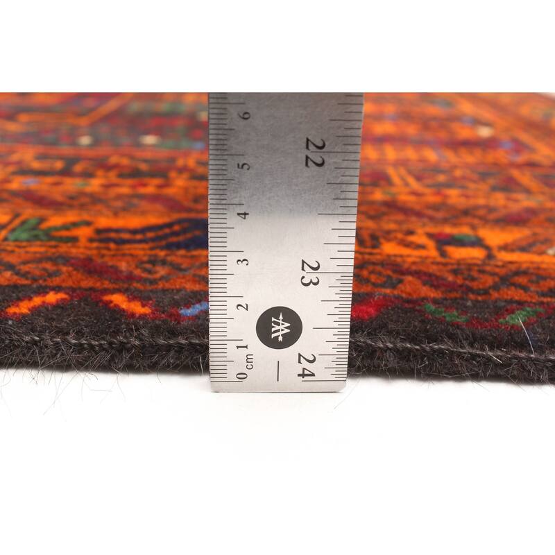 ECARPETGALLERY Hand-knotted Teimani Black Wool Rug - 2'11 x 4'3